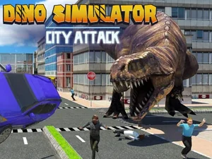 Play Dino Simulator City Attack Online Free 