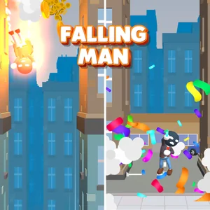 Falling Man: Action-Packed Hypercasual Free-Fall