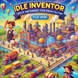 Idle Inventor: Relaxing Factory Management Game