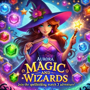 Magic and Wizards - Solve Puzzles & Cast Spells with Aurora