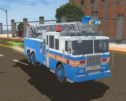 Fire Truck Driving Simulator 2024